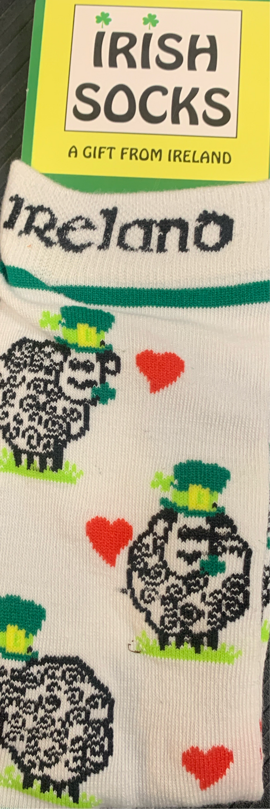 Socks all over Sheep Lep Hats & Hearts