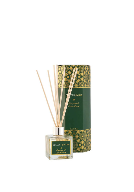 Evergreen & Silver Birch Reed diffuser