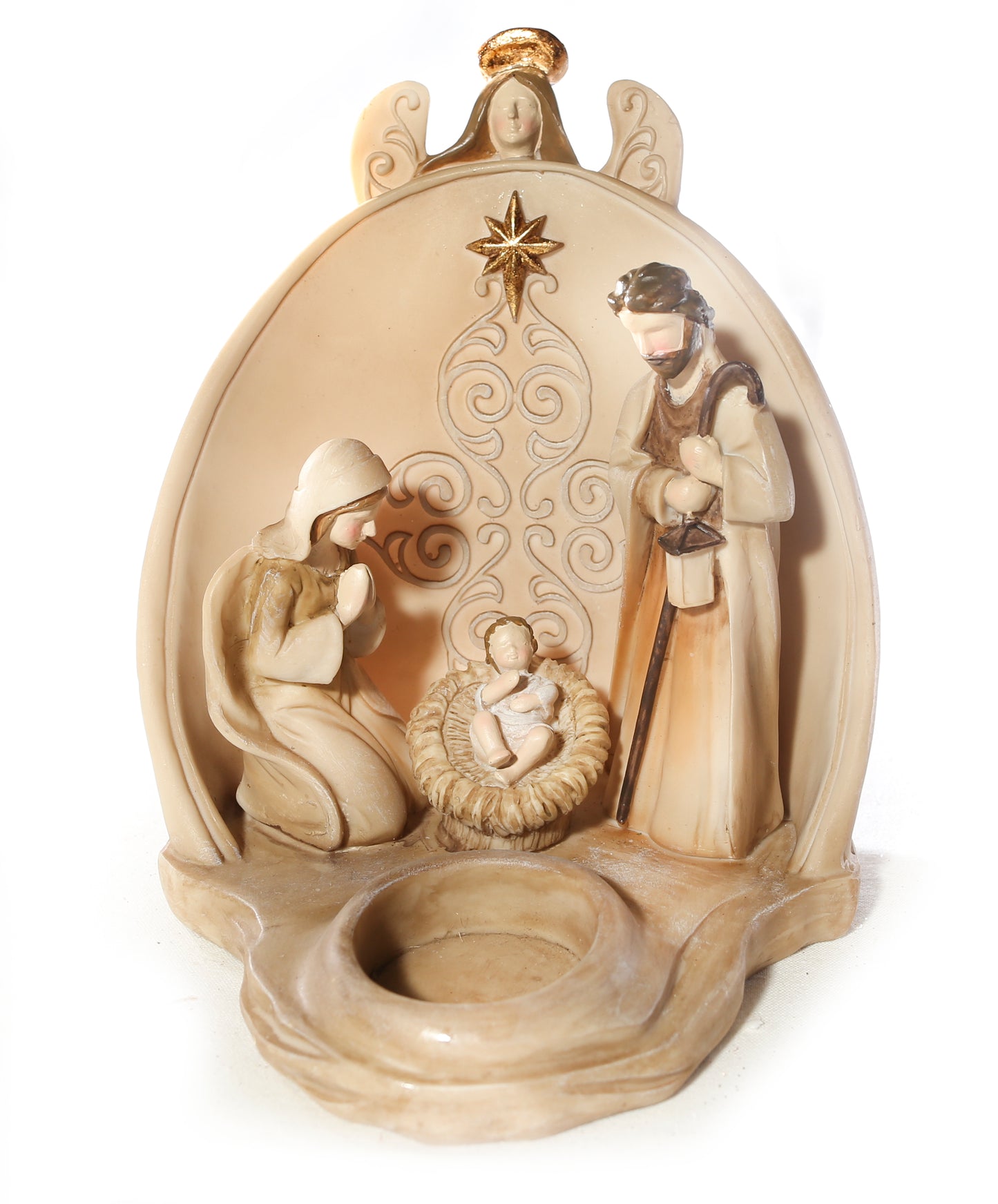 Nativity Votive Light Stand