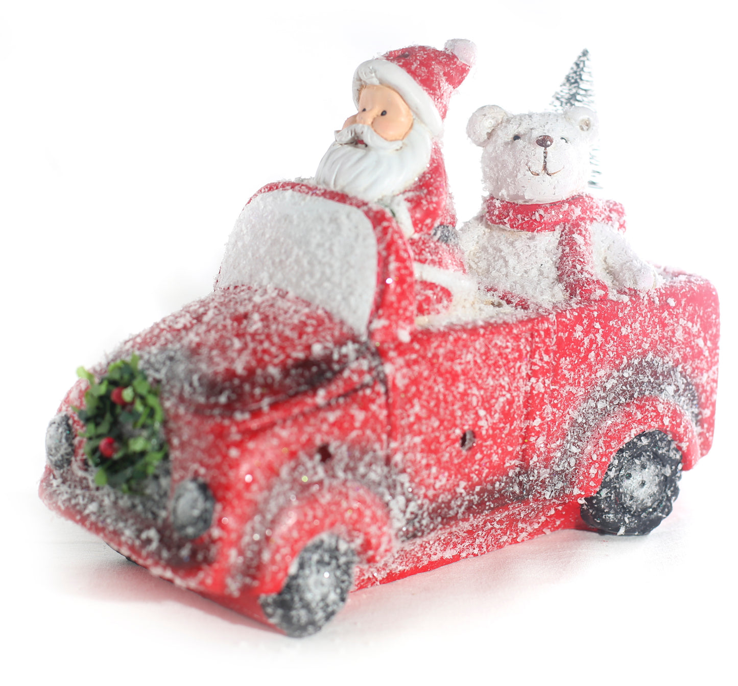 Santa in car LED