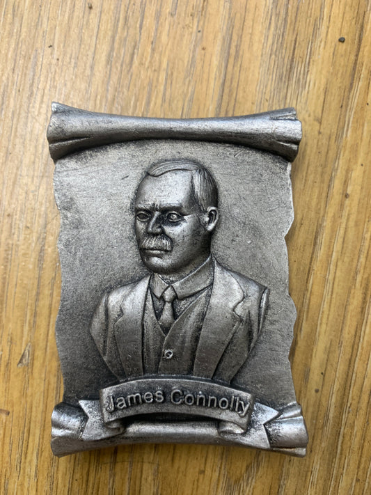 Resin Magnet James Connolly Relief Design