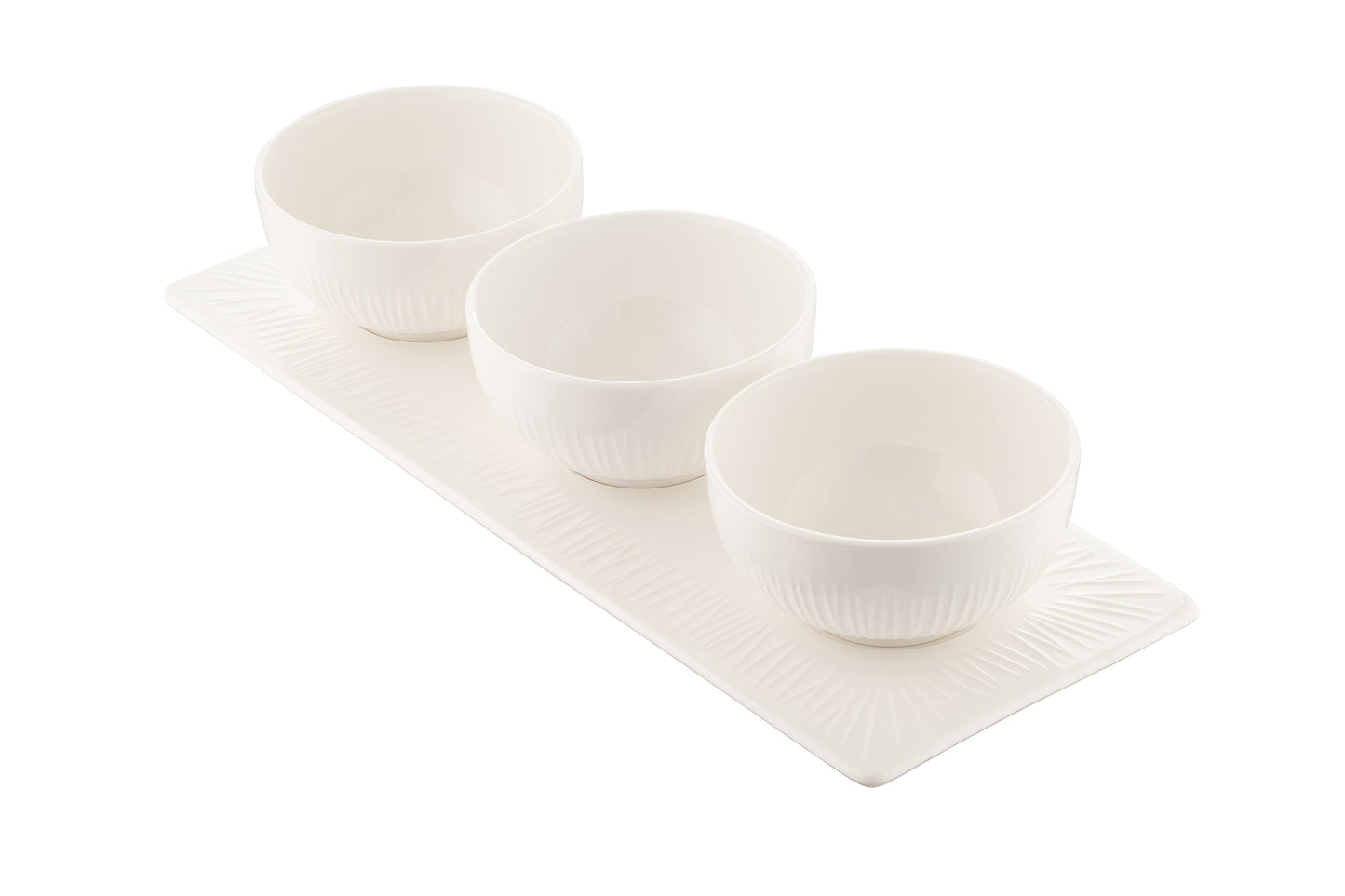 ERNE TRIPLE BOWL SET