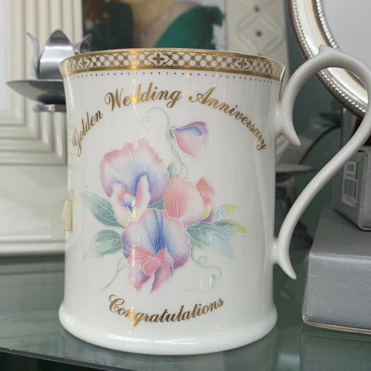 Golden Wedding Anniversary Mug