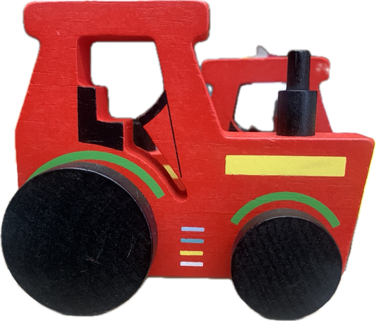 Train Letters Tractor