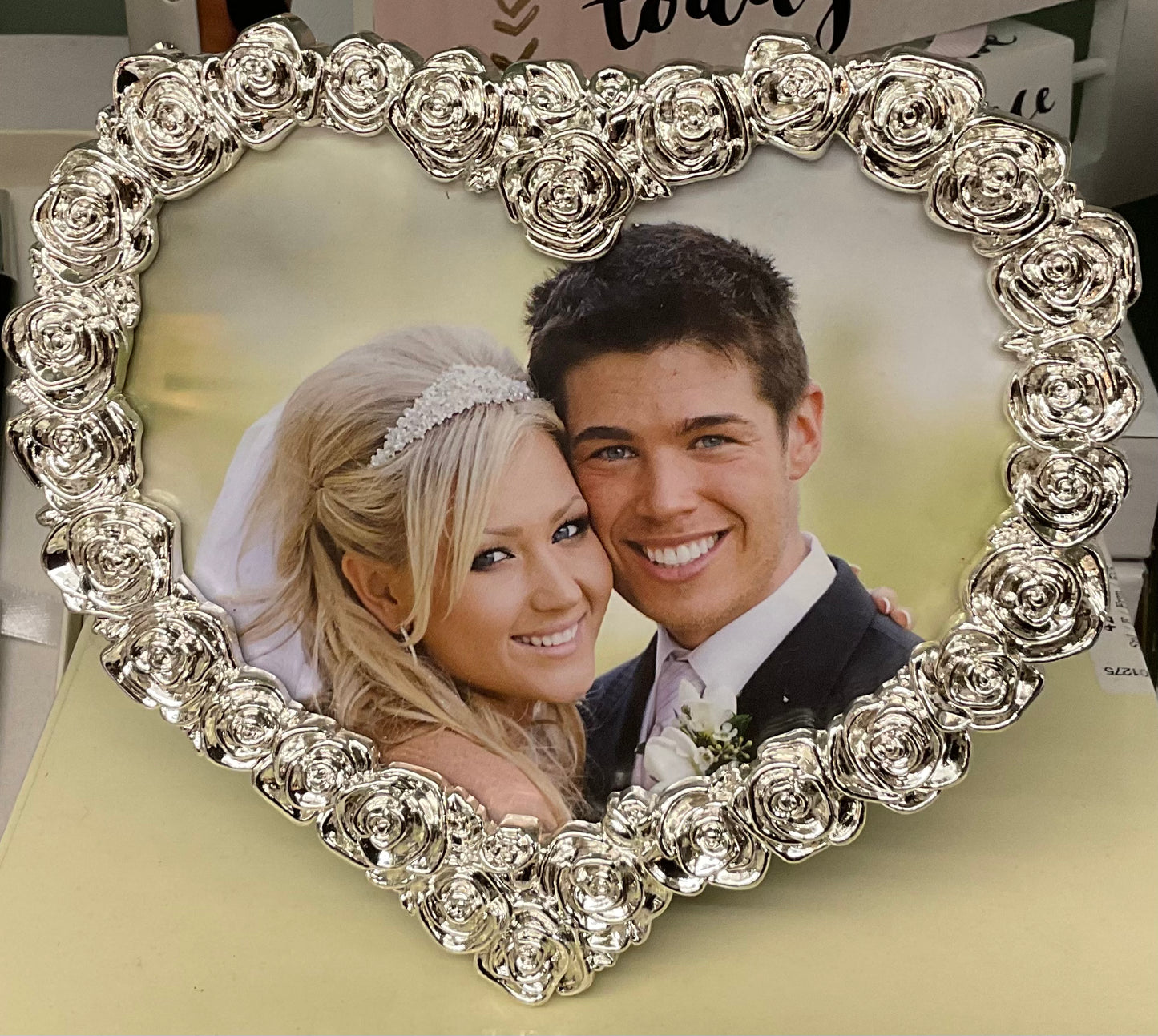 Heart photo frame 5x5