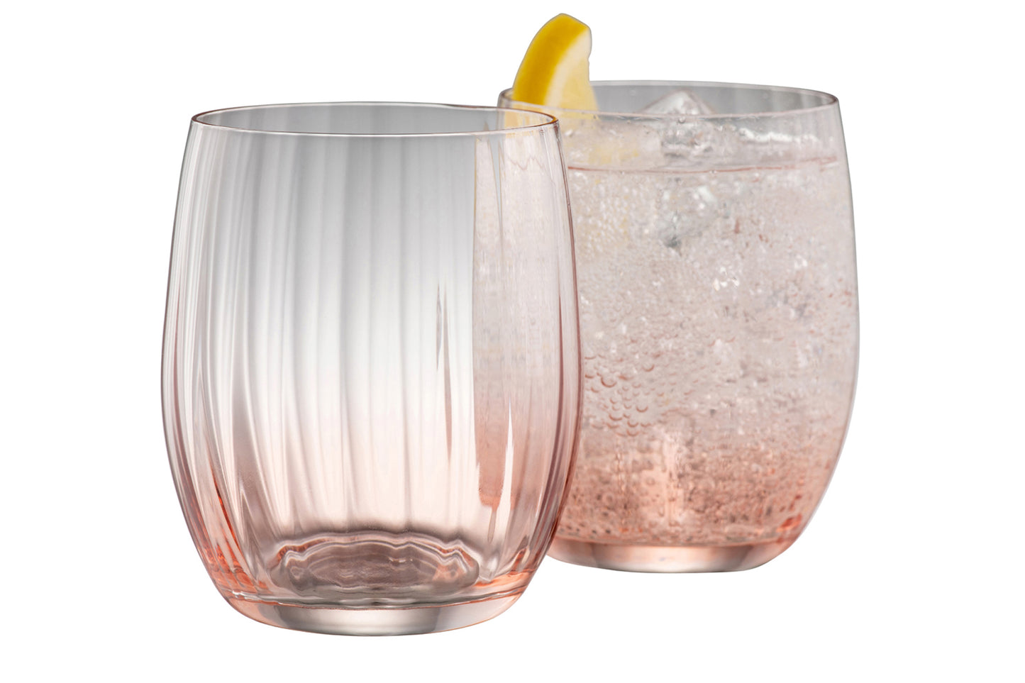 Galway Crystal Erne Tumbler Blush Pair