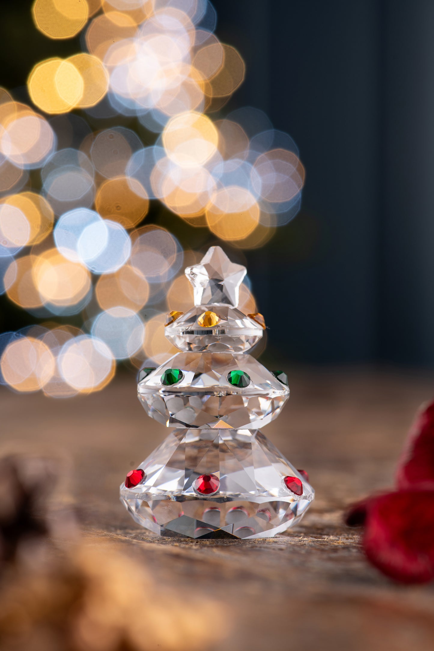 GALWAY CRYSTAL Mini Crystal CHRISTMAS TREE