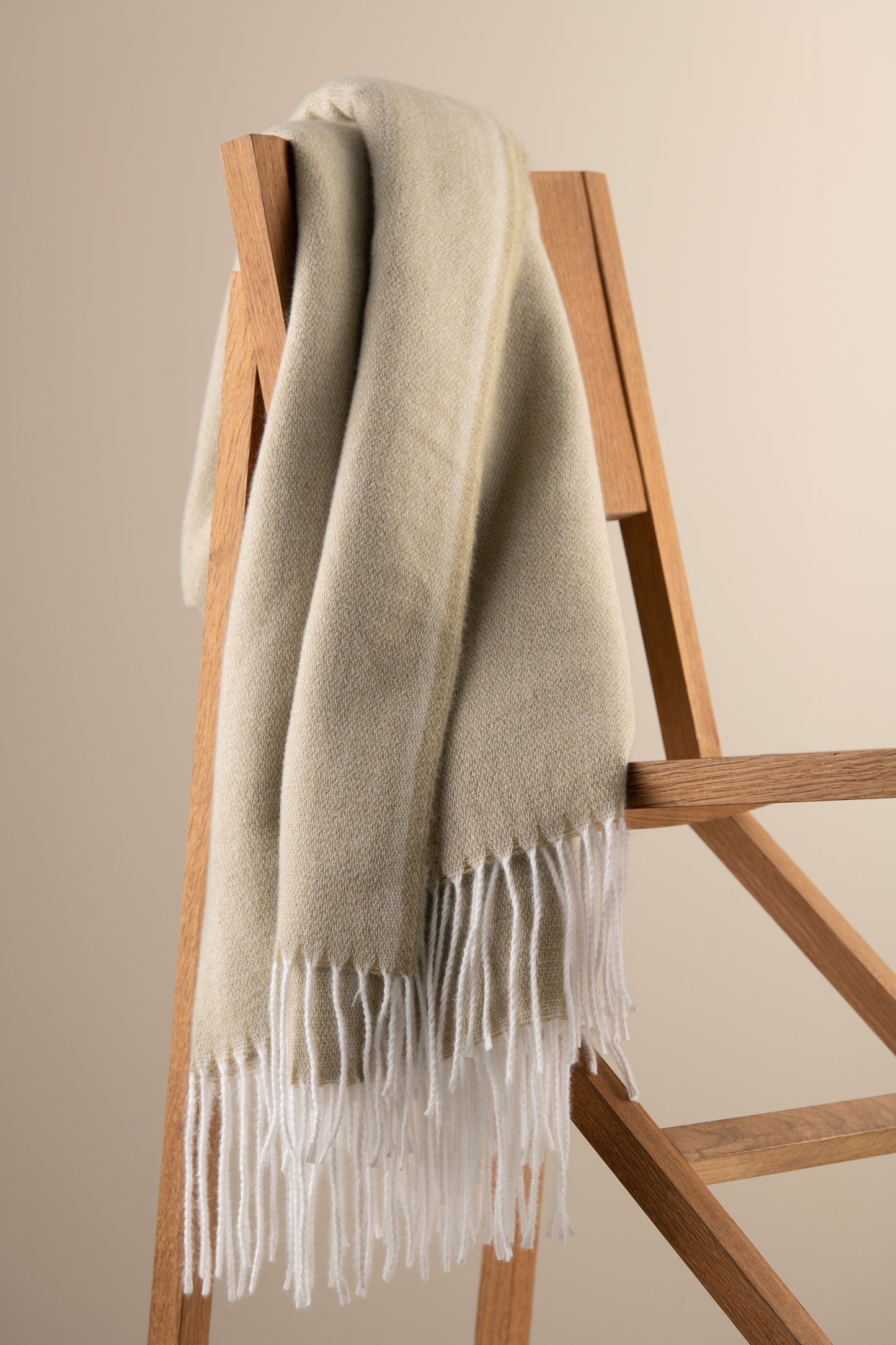 Galway Crystal Pearl Sage Throw