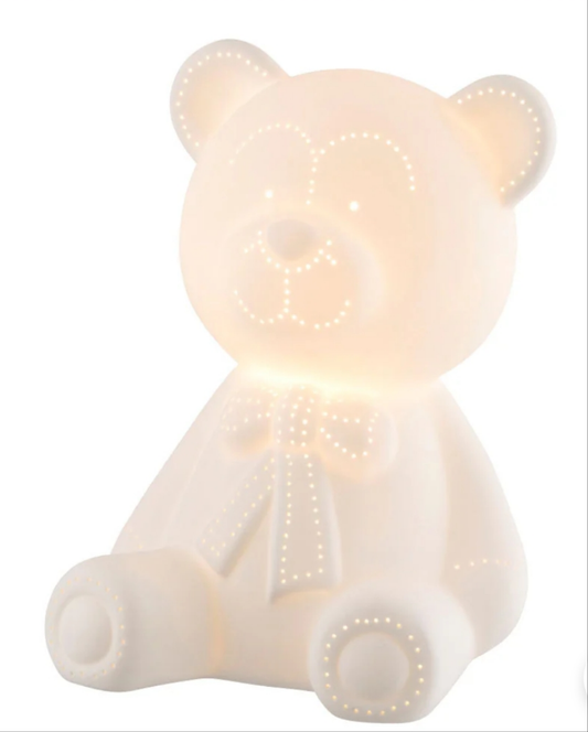 Belleek Living Teddy Bear Luminaire