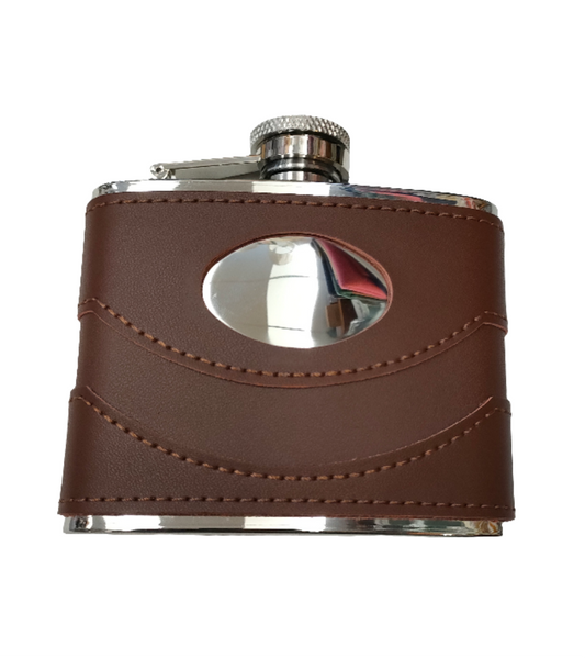 Hipflask Brown 4oz