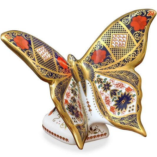 Royal Crown Derby SGB Old Imari Butterfly