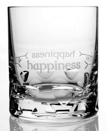 Ogham Tumblers Pair Happiness