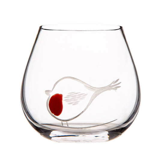 Robin Redbreast T-Light Candle Votive