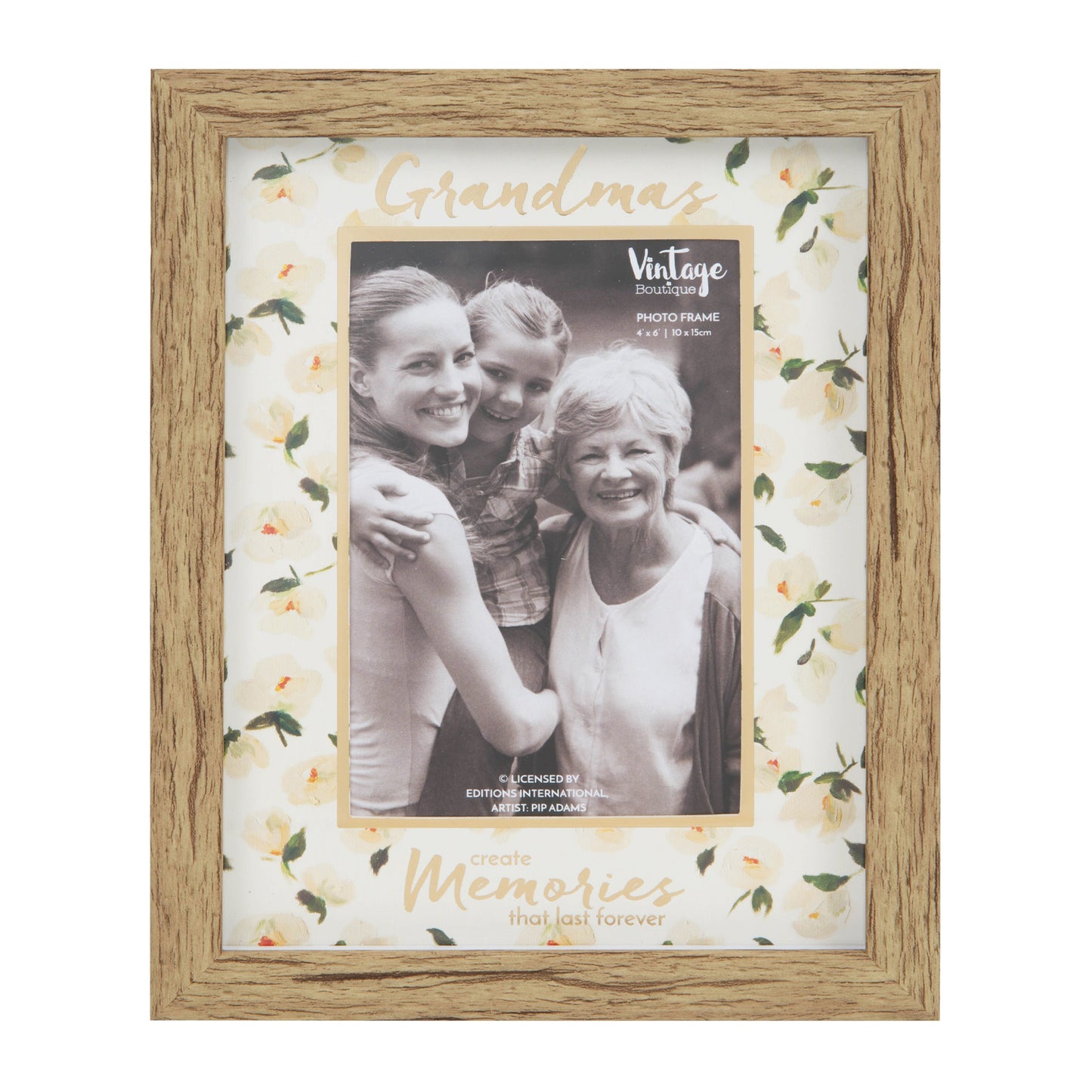 Grandmas Create Memories That Last Forever 4"x 6"