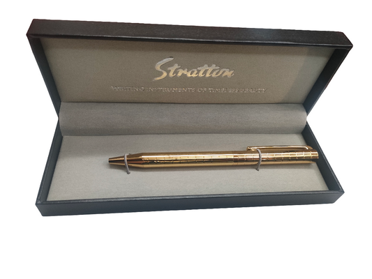 Stratton Ball Point Pen - Gold