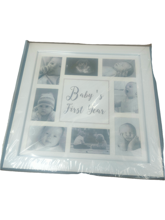 Silver Plated Frame Baby's 1st Year