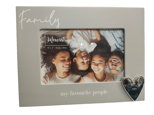 Family Photo Frame 6x4"