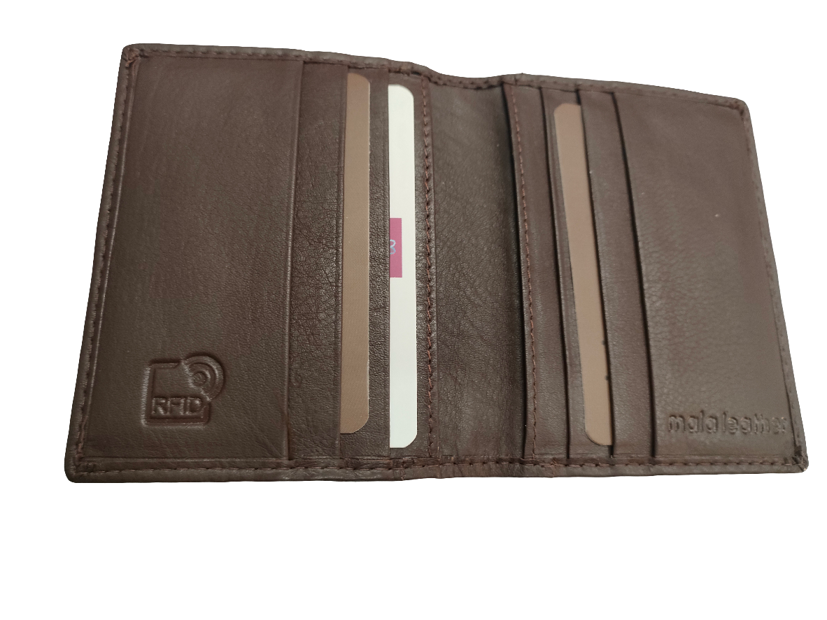 Mala Brown Leather Wallet