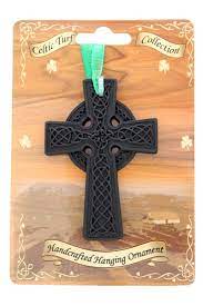 TURF HANGING ORNAMENT - CELTIC CROSS