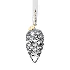 Waterford Crystal Pine Cone Ornament