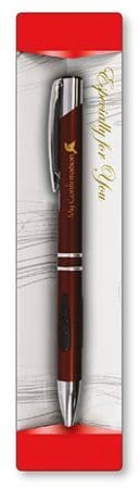 Confirmation Pen - Metal/Red   (F35830)
