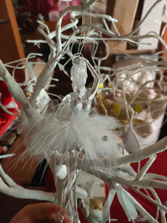 Gisela Graham Christmas Tree Hanging Ballerina