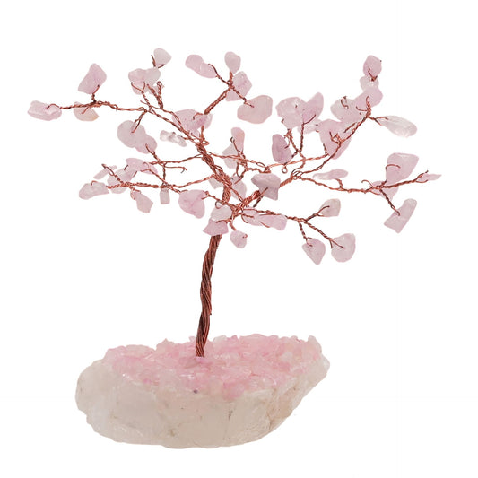 Gemstone Tree Rose Quartz