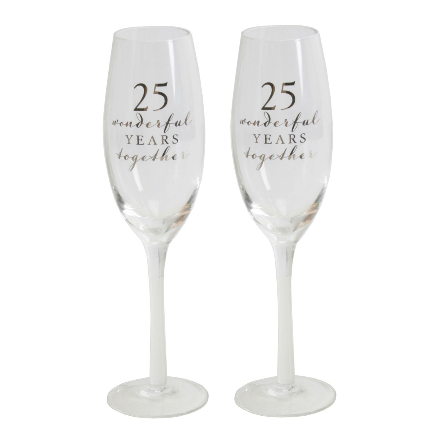 Amore Champagne Flutes Set of 2-25th