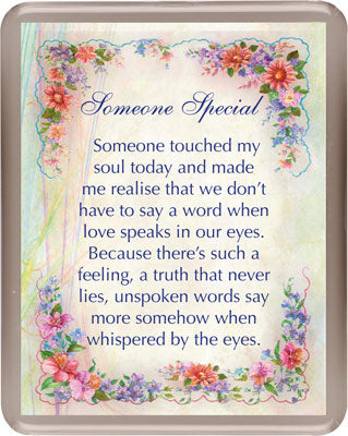 acrylic fridge magnet / someone special