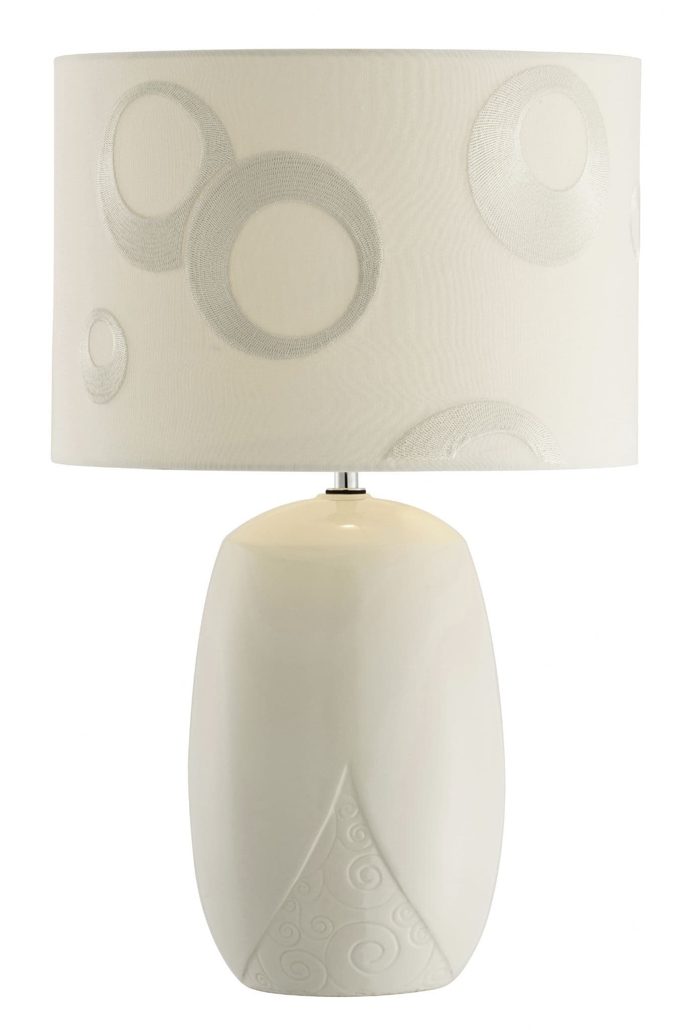 Swirl Lamp & Shade