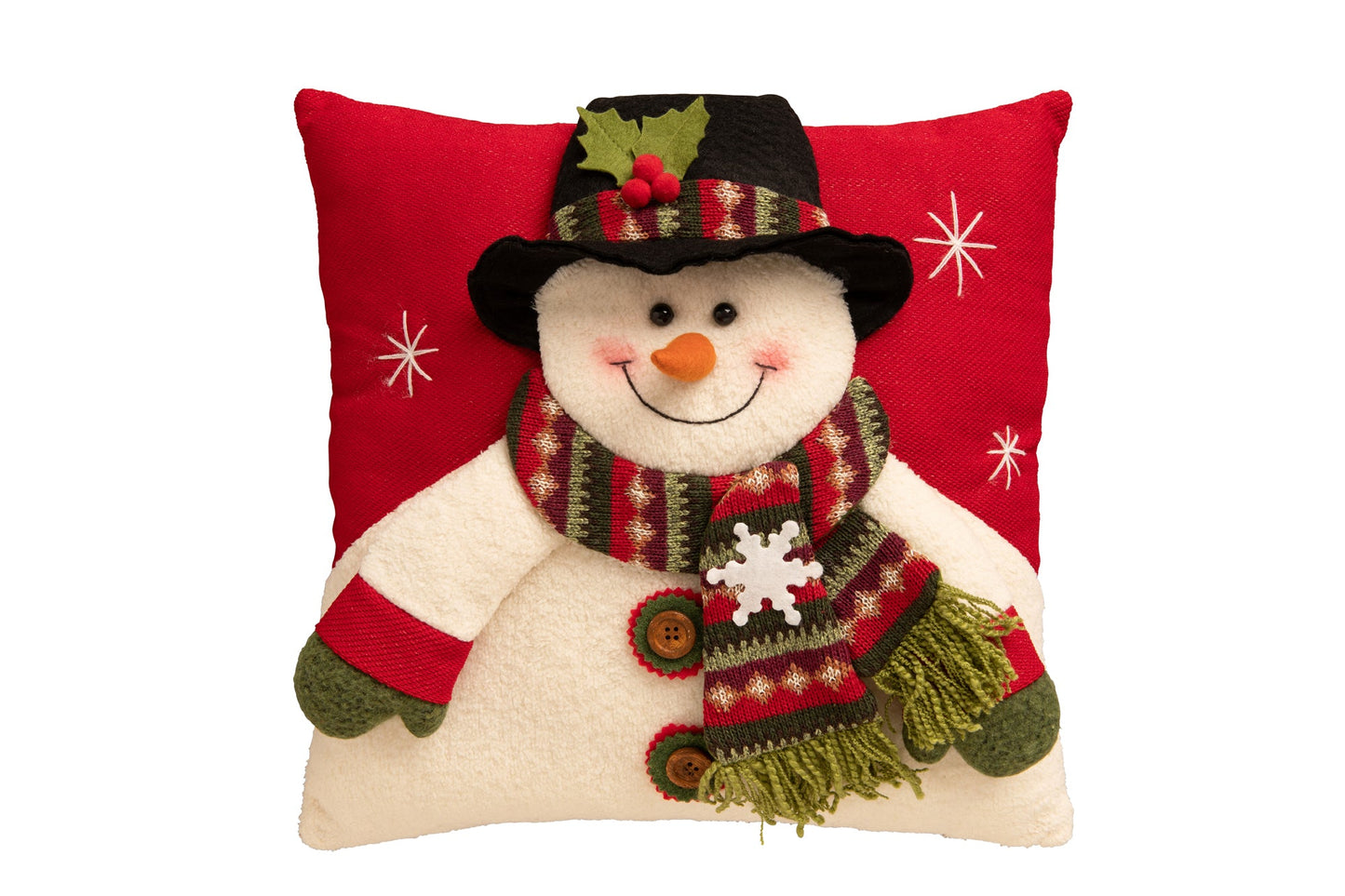 Top Hat Snowman Cushion