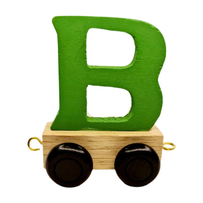 Train Letters B-Green