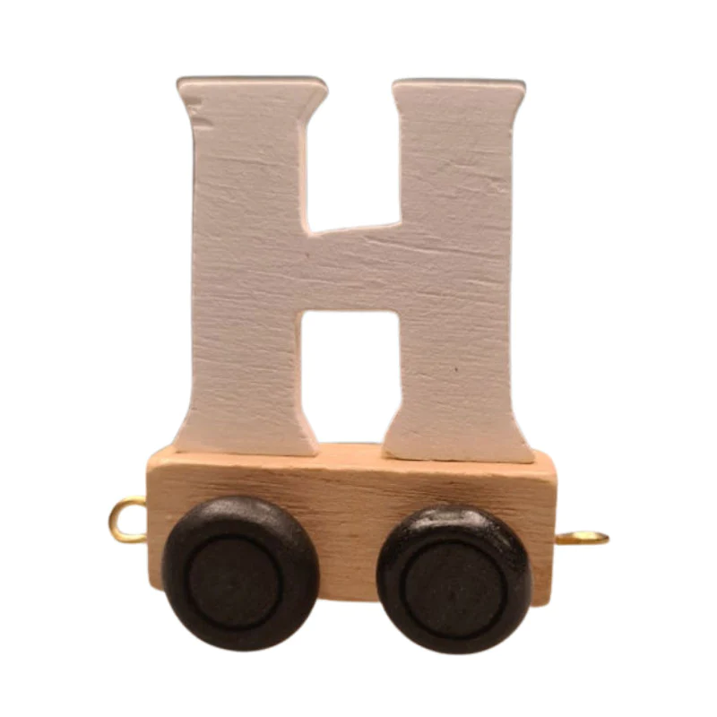 Train Letters H-White