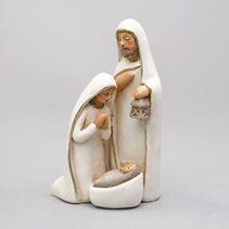 Nativity Scene Mary Joseph & Baby Jesus 8x5.5x13.5cm