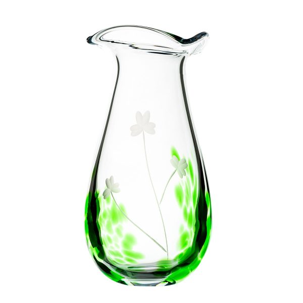 Irish Shamrock Large Vase