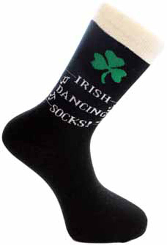 IRISH DANCING SOCKS - BLACK