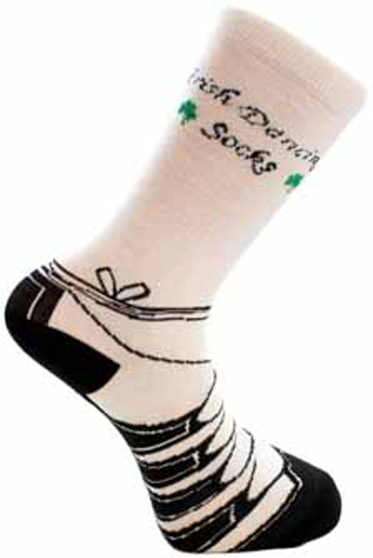 Irish Dancer Socks White