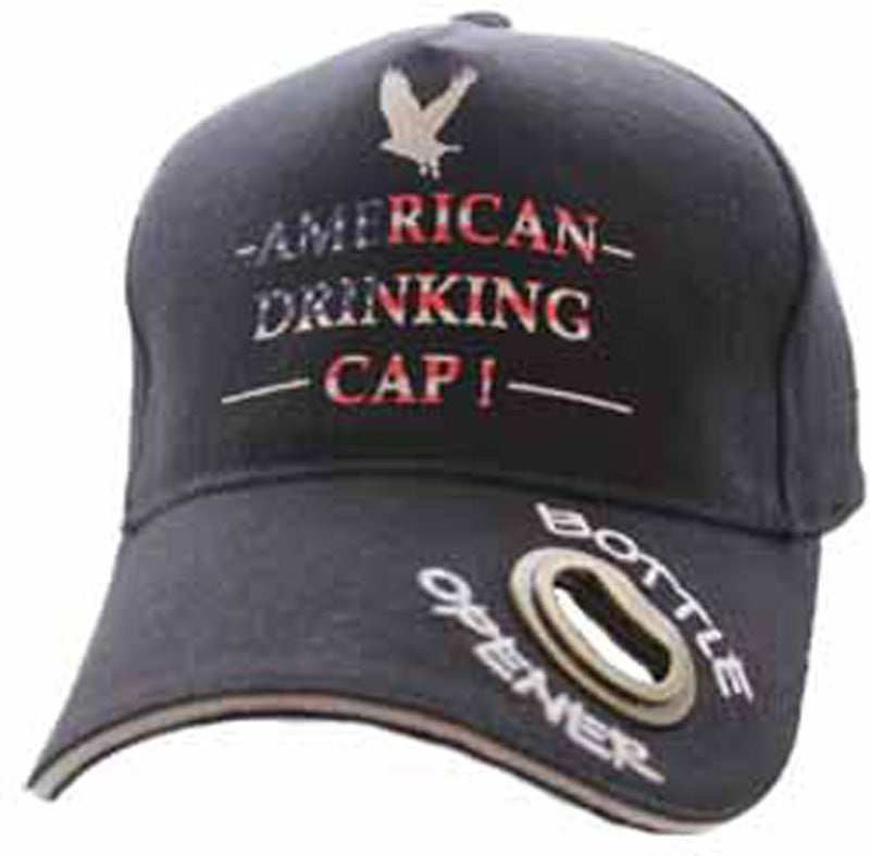 American Drinking Cap with Bottle Opener