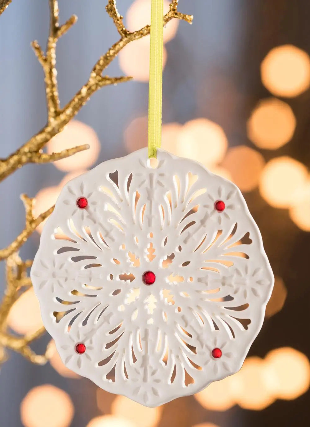 BARNARDOS GEM SNOWFLAKE ORNAMENT