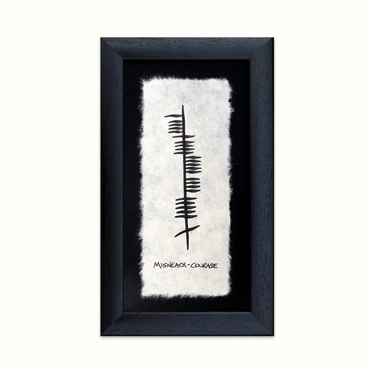 Ogham Misneach-Courage