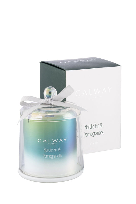 Galway Crystal Nordic Fir & Pomegranate Candle