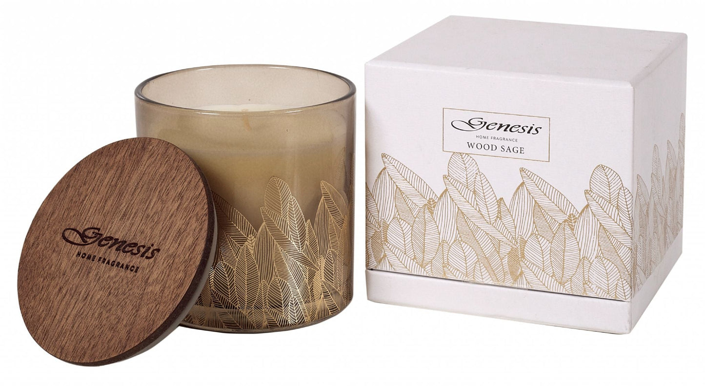 GENESIS WOOD SAGE LARGE CANDLE GEN012