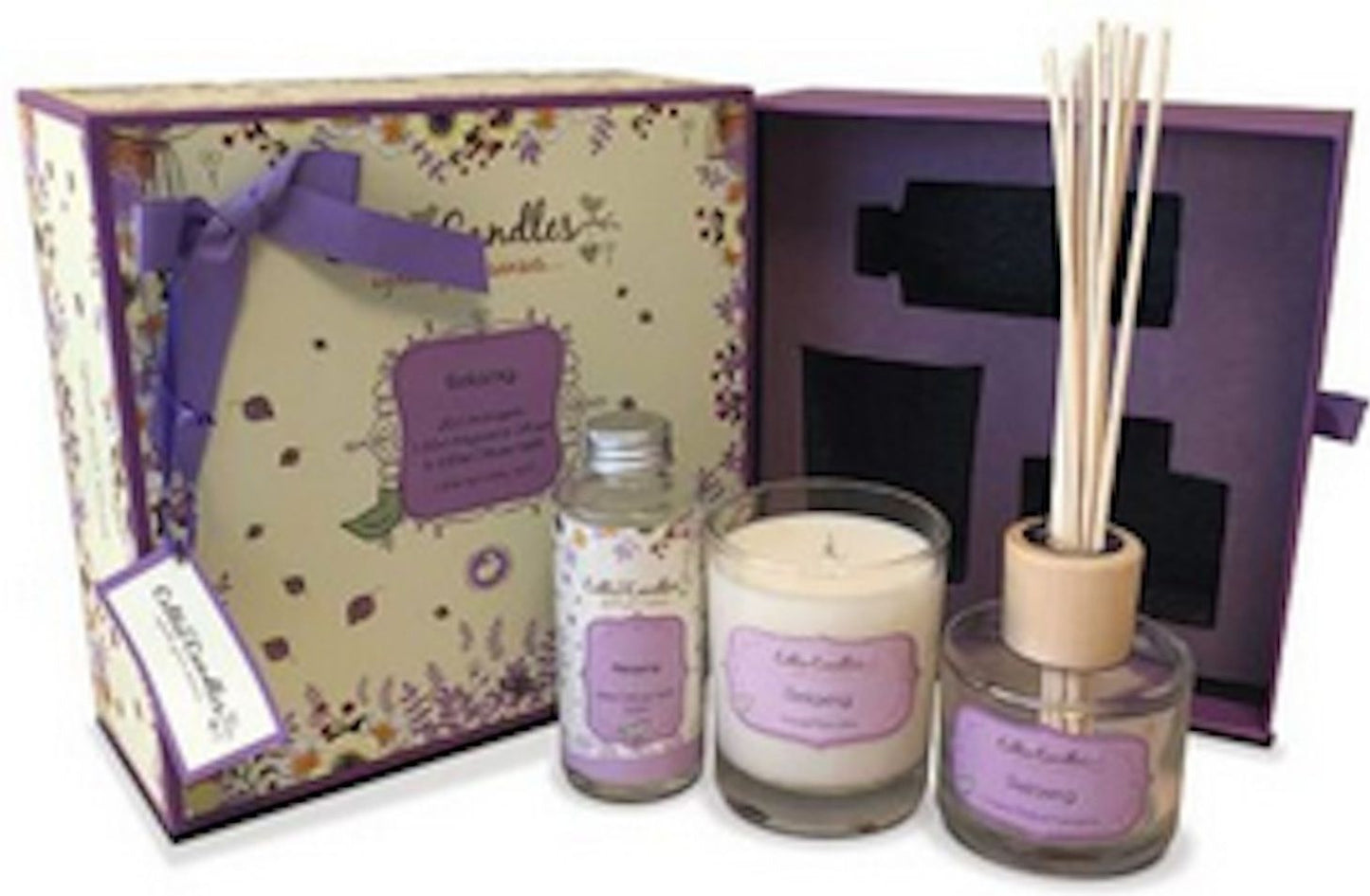 Lavender Diffuser & Candle Set