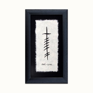 Ogham Frame Grá - Love