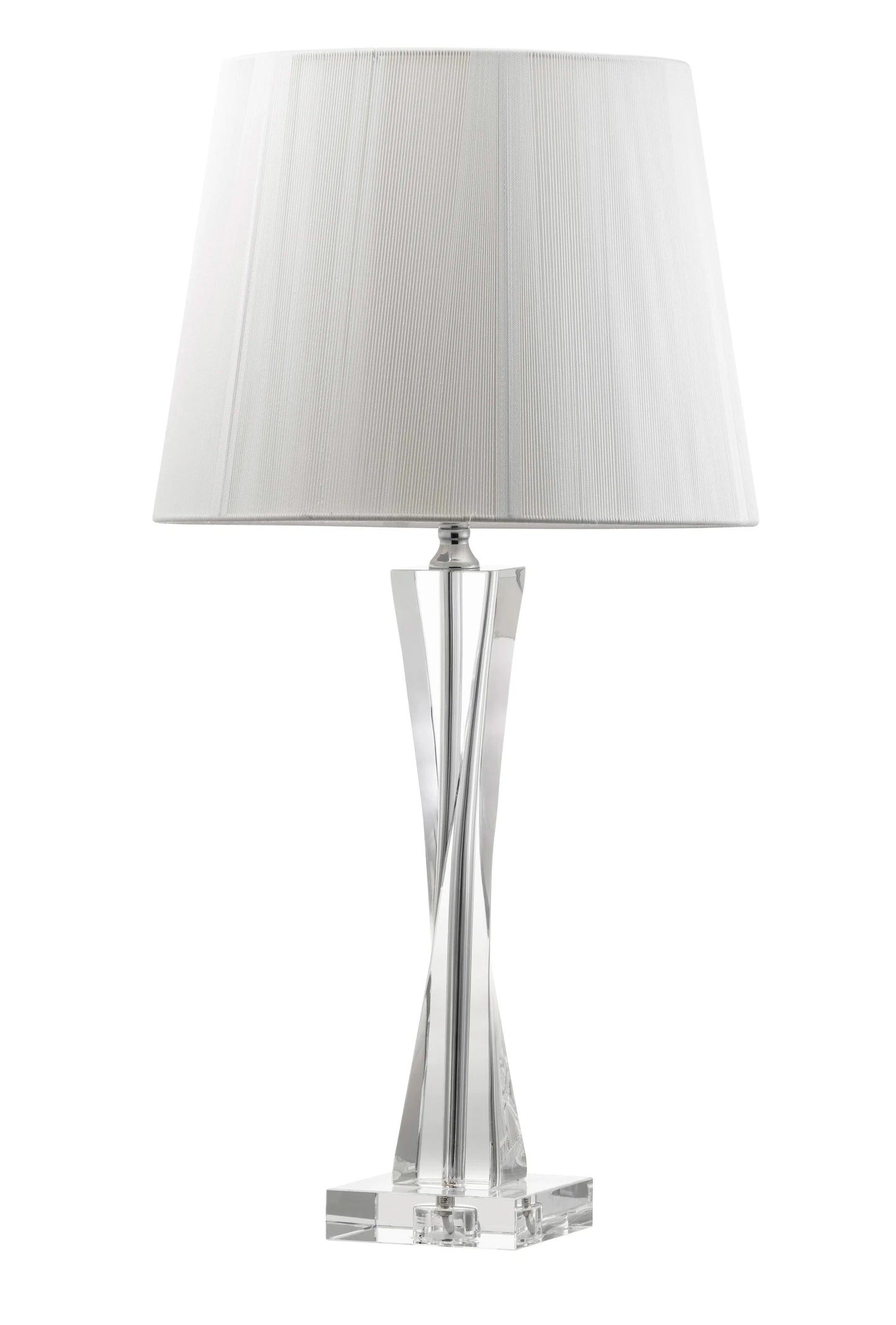 TWIST LARGE LAMP WITH SHADE 27.5"